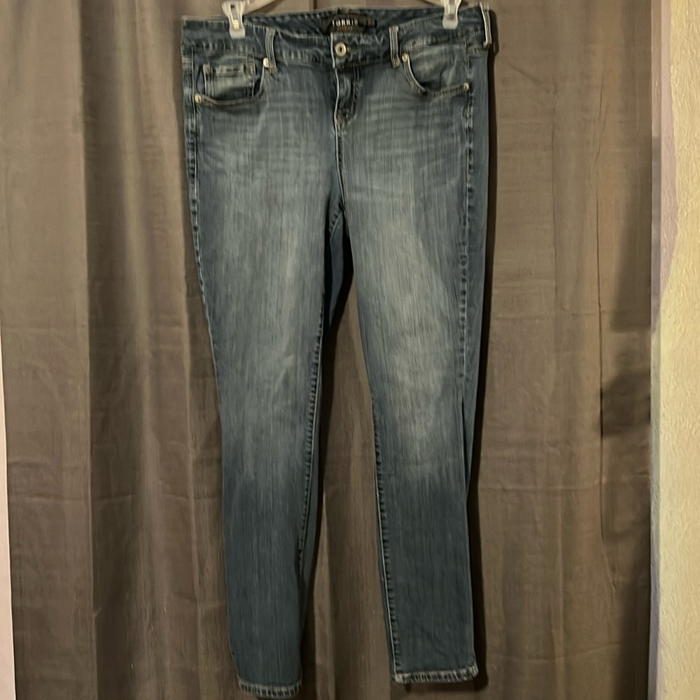 Torrid premium skinny jeans, 14 regular